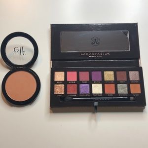 ABH Jackie Aina palette and ELF always earthy set